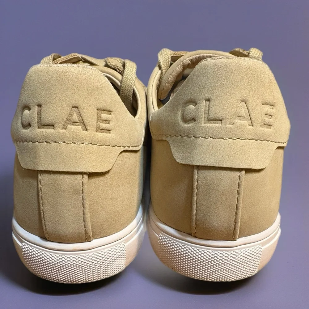 CLAE Deane sneakers in Camel Nubuck